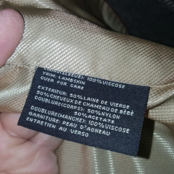 HOST PICK 💕 COLE HAAN Wool Men Coat - Picture 5 of 6